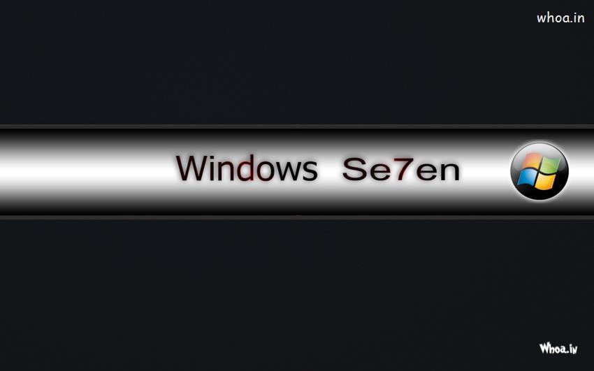 Windows Se7en Desktop Wallpaper