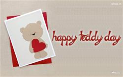 Happy Teddy Day Greetings HD Wallpaper#3