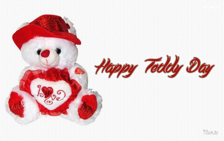Happy Teddy Day Greetings HD Wallpaper#4