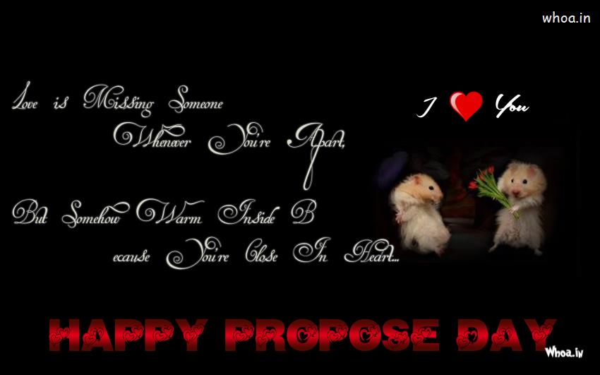 Happy Propose Day Greetings Quotes #4