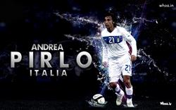 Andrea Pirlo Focusing For Kick