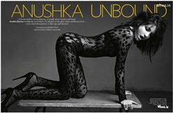 Anushka Sharma Sizzling Vogue Magazine Page HD Wallpaper
