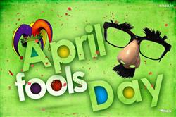 April Fools Day with Green Background HD Wallpaper