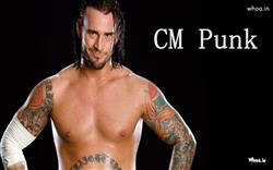 CM Punk With Long Hairs Wallpaper 