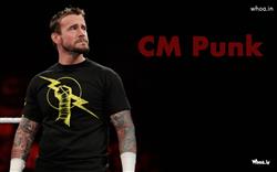 CM Punk in T-Shirt Wallpaper