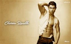 Cristiano Ronaldo Posing For Camera