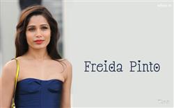 Freida Pinto in Blue Outfits