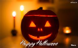 Happy Halloween with Lighting and Dark Clipart HD Wallpaper