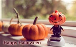 Happy Halloween with Monster Clipart HD Wallpaper