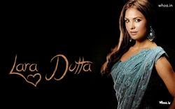 Lara Dutta in Sky Blue Saree