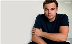 Leonardo DiCaprio Face Closeup Widescreen Wallpaper