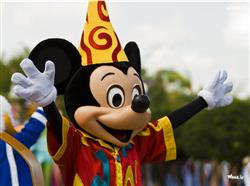 Mickey Mouse in Disneyland HD Wallpaper