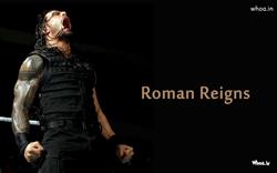Roman Reigns Roaring After Winning Match