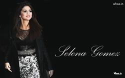 Selena Gomez in Black Outfits hd
