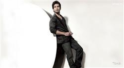 Shahid Kapoor Black Suit with White Background Wallpaper