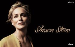 Sharon Stone Face Close Up Wallpaper HD