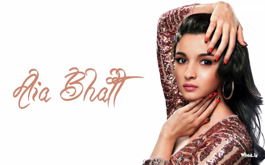 Alia Bhatt Face Close Up Wallpaper HD