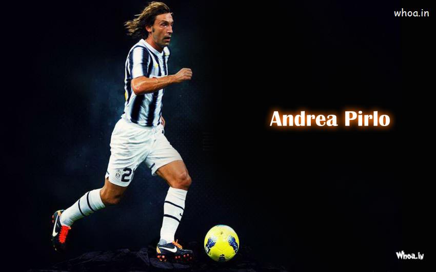Andrea Pirlo Dark Background Wallpaper HD