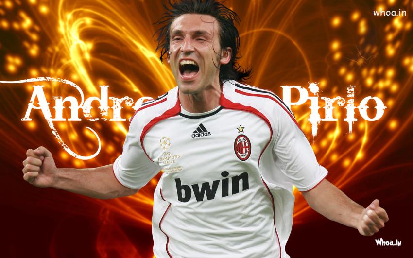 Andrea Pirlo Enjoying Victory