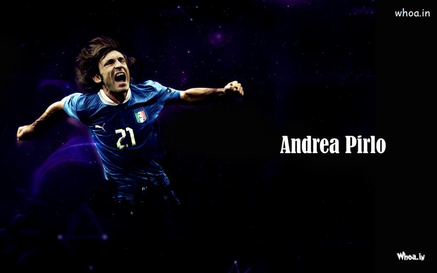Andrea Pirlo Running In Joy