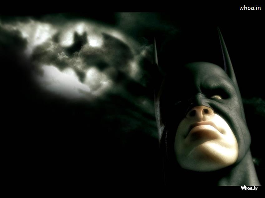 Batman Dark Background Wallpaper