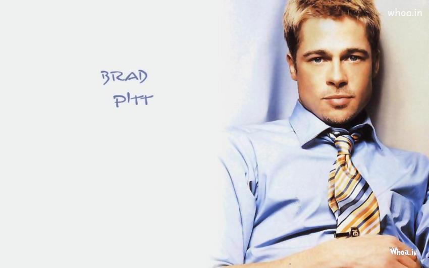 Brad Pitt In Corporate Outfits Wallpaper