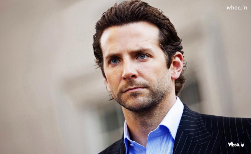 Bradley Cooper Black Suit With Face Closeup HD Wallpaper