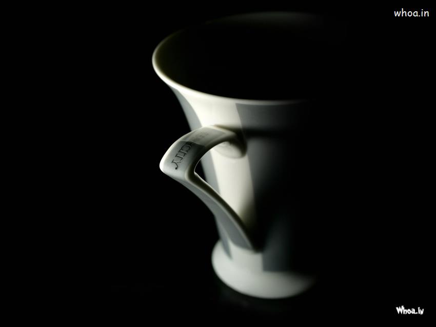 Cup In Dark Background Wallpaper