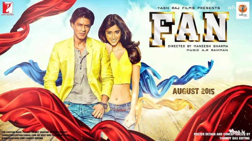 Fun Shahrukh Khan New Upcoming HD Movie Poster 2015