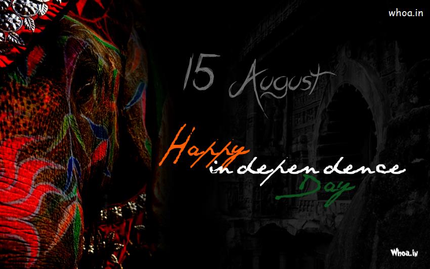 Colorful Happy Independence Day Image  15Th August