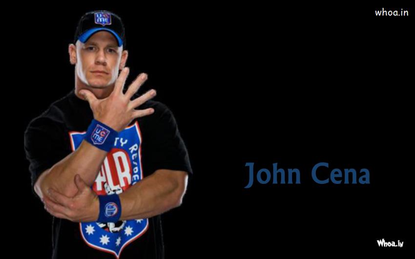 John Cena Poses For Camera Wallpaper