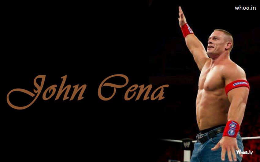 John Cena Waving Hands To Fans