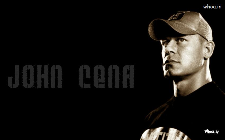 John Cena With Cap Wallpaper