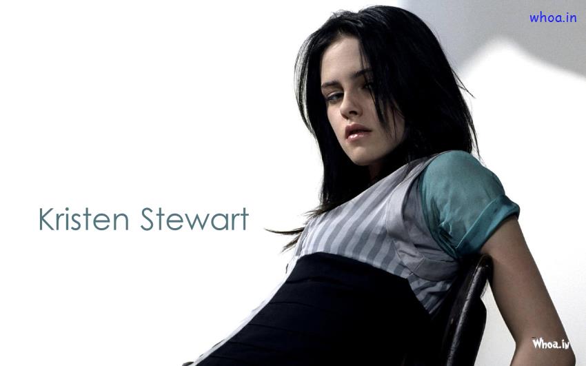 Kristen Stewart Sitting On Chair