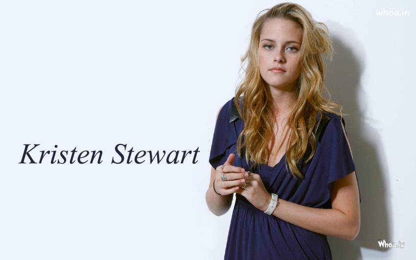 Kristen Stewart In Blue Outfits