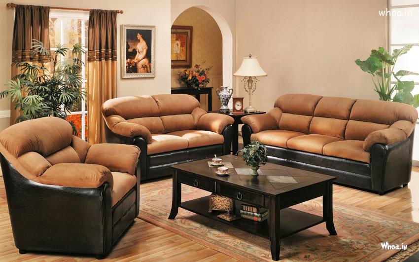 Luxury 3 X 2 X 1 Gry Sofa For Living Room