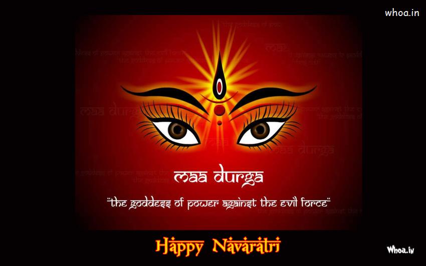 Maa Durga Bless Happy Navratri