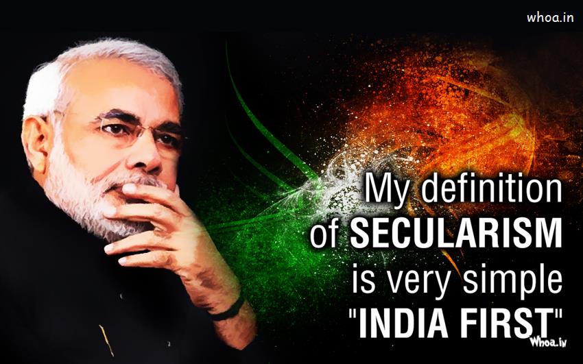 Narendra Modi Wallpaper With Quote