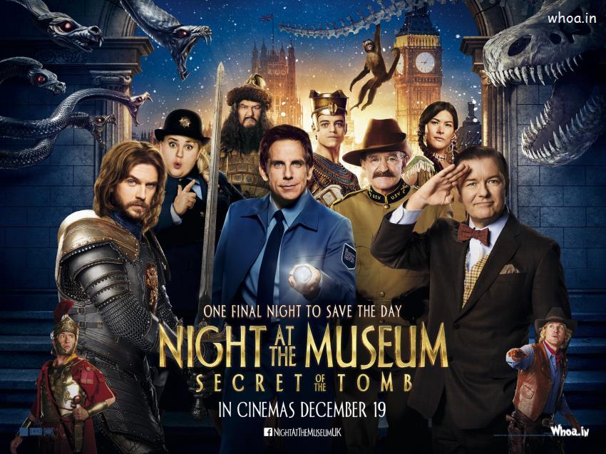 Night At The Museum Secret Of The Tomb Hollywood Movies Poster