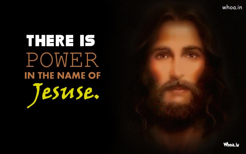 Quotes By Jesus Christ Face Closeup With Dark Background HD Wallpaper
