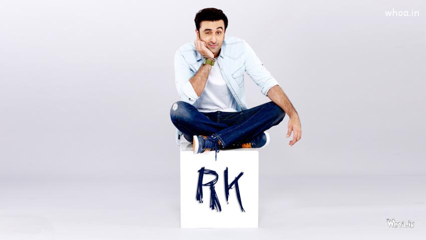 Ranbir Kapoor RK Naughty Face With White Background HD Wallpaper