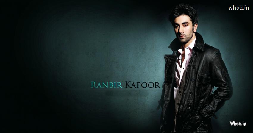 Ranbir Kapoor In Black Suit With Black Background HD Wallpaper