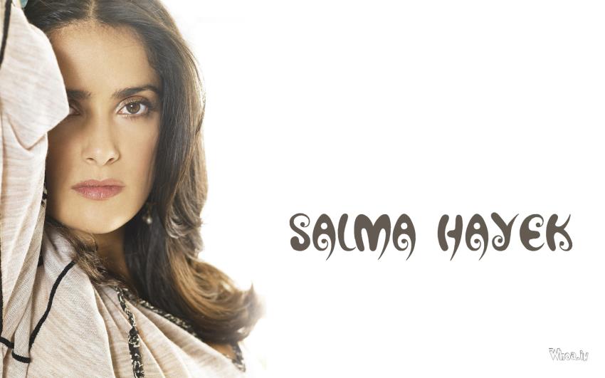 Salma Hayek Face Close Up HD