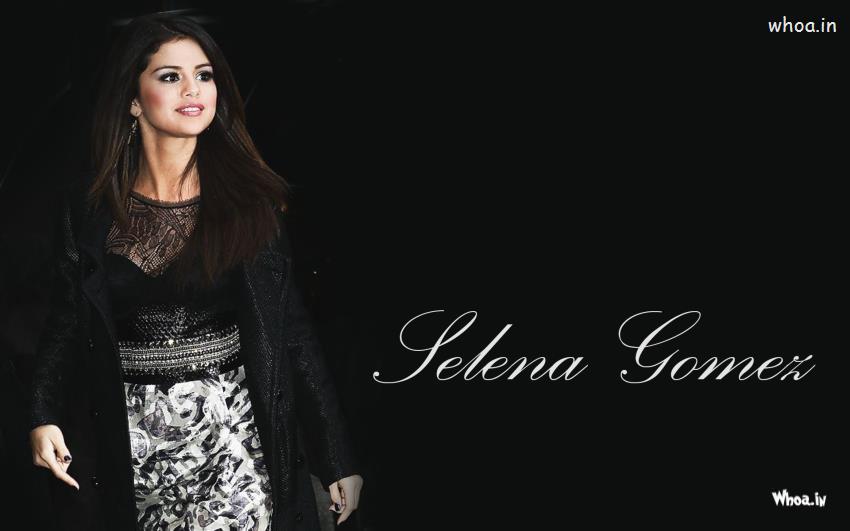 Selena Gomez In Black Outfits HD