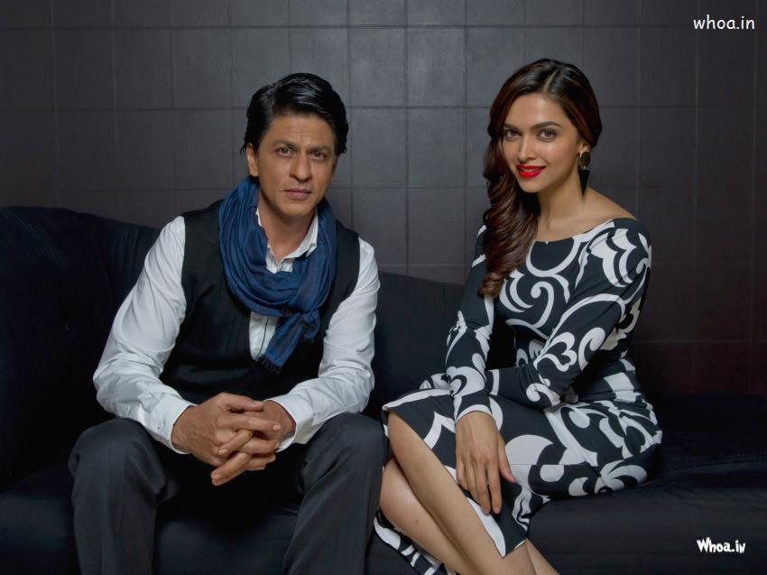 Shah Rukh Khan And Deepika Padukone HD Wallpaper