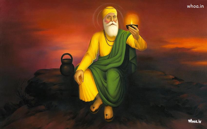Sikh Lord Guru Nanak HD Wallpaepr
