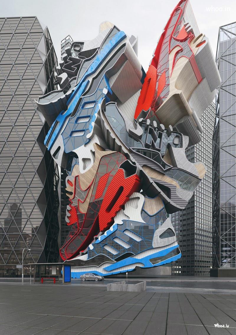 Sneaker Tectonics-Chris Labrooy Wallpaper