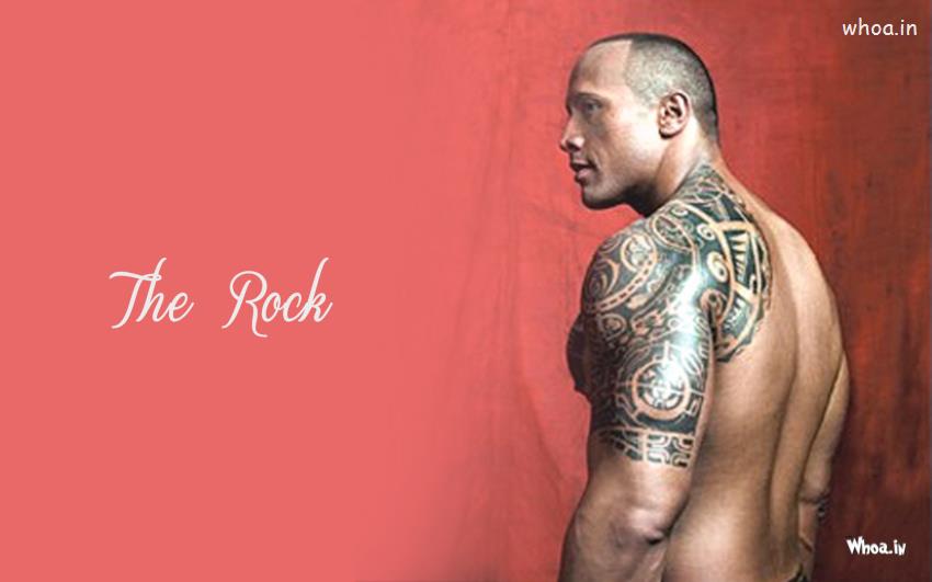 The Rock Back Tattoo Wallpaper