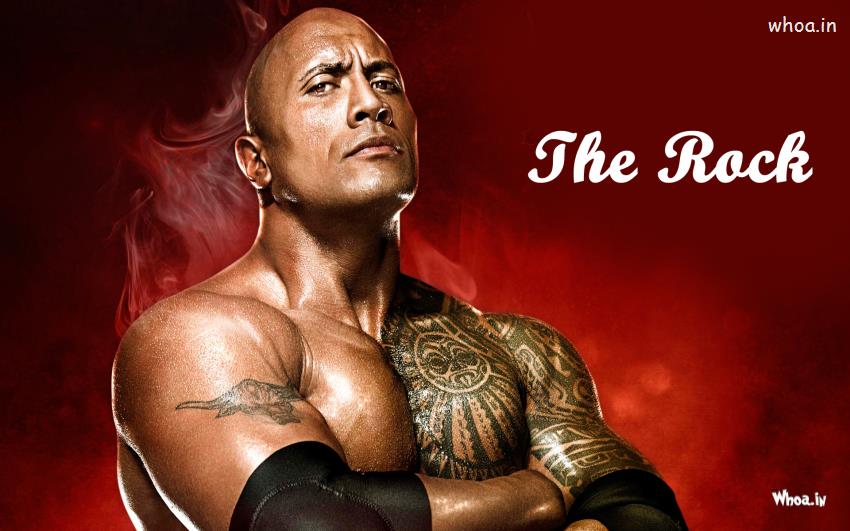 The Rock In Anger Wallpaper HD