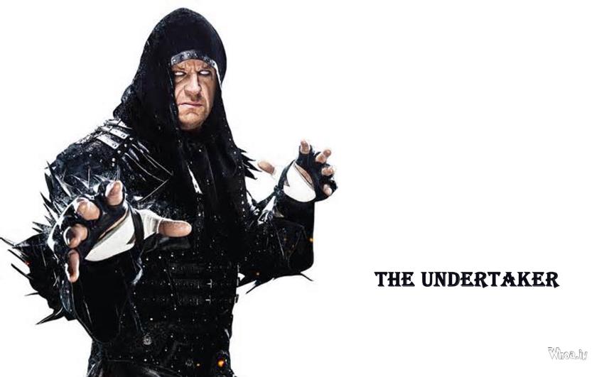 The Undertaker In Full Jacket Wallpaper